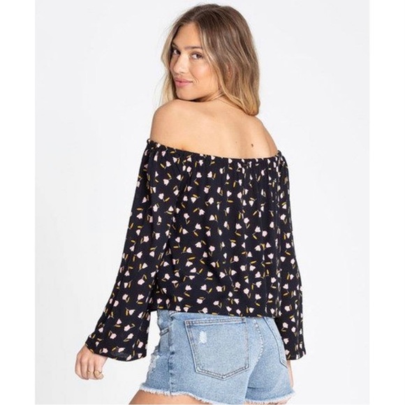 BILLABONG Light It Up Off-The-Shoulder Top - Picture 2 of 6